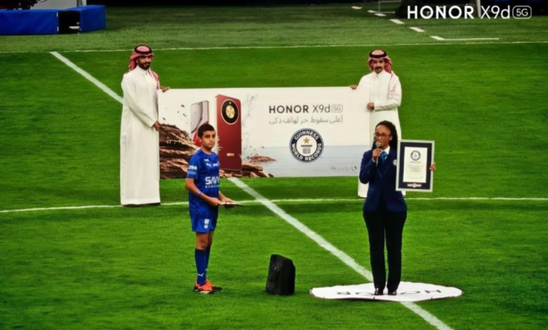 HONOR X9d 5G: إطلاق تاريخي بالسعودية وشراكة مع الهلال تسجل رقماً قياسياً