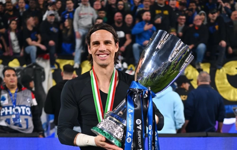 يان سومر يحقق رقماً قياسياً في السوبر الإيطالي بالرياض