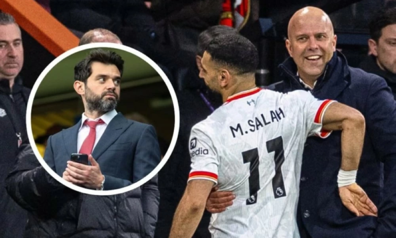 مستقبل محمد صلاح: اجتماع حاسم بين ليفربول ورامي عباس