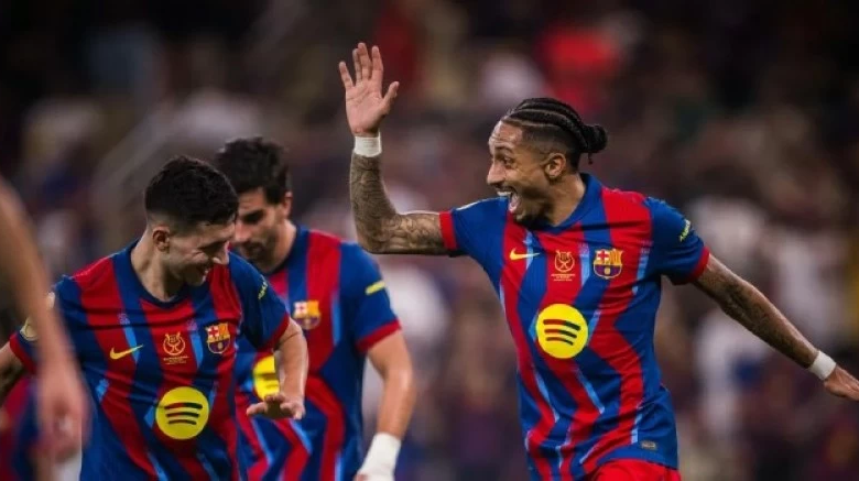 برشلونة يتأهل لنهائي السوبر الإسباني 2024 بفوز كاسح 5-0