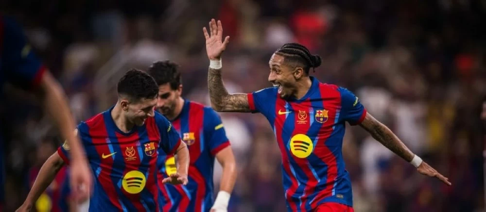 برشلونة يتأهل لنهائي السوبر الإسباني 2024 بفوز كاسح 5-0