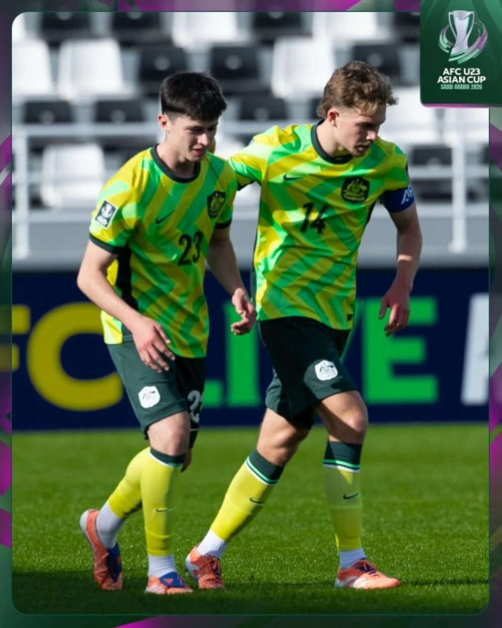 أستراليا تهزم تايلاند 2-1 في كأس آسيا تحت 23 عامًا بالرياض