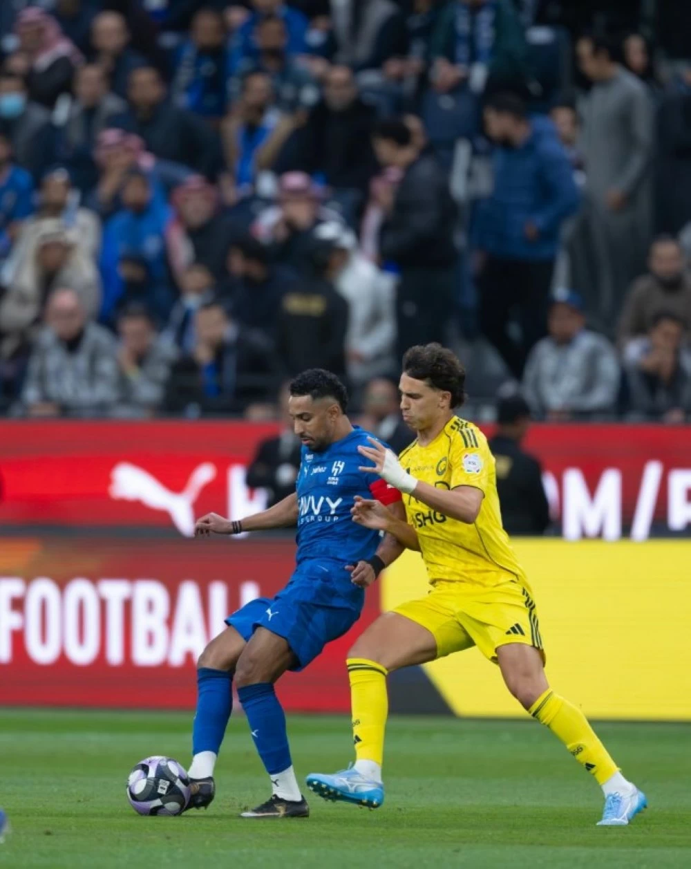 سالم الدوسري ينهي عقدة ركلات الجزاء بهدف في ديربي النصر