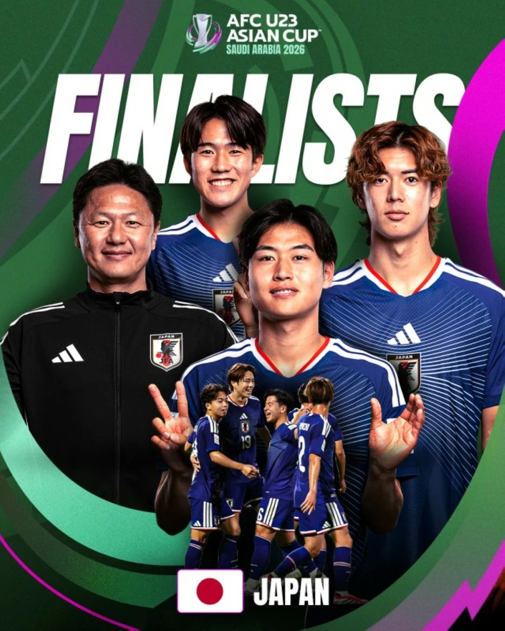 اليابان تتأهل لنهائي كأس آسيا تحت 23 عامًا 2026 في جدة