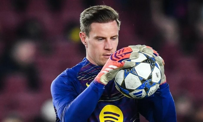 جيرونا يضم تير شتيغن من برشلونة في صفقة إعارة تاريخية