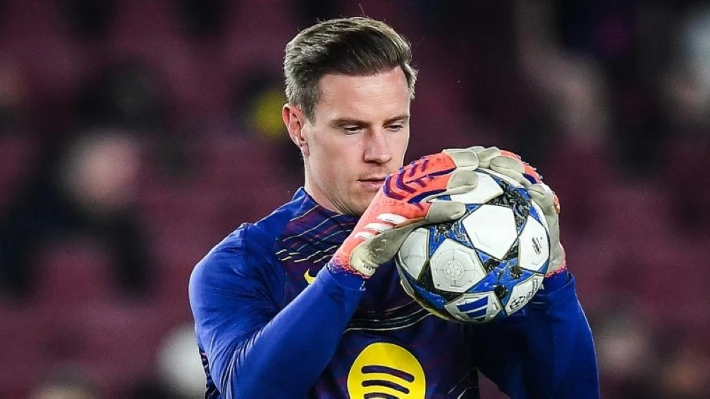 جيرونا يضم تير شتيغن من برشلونة في صفقة إعارة تاريخية