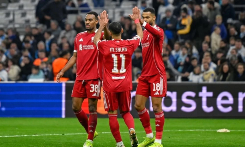 ليفربول يسحق مارسيليا بثلاثية في ليلة عودة محمد صلاح