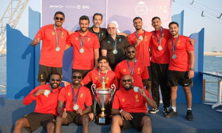 القادسية بطل كأس كرة الماء الشاطئية للمرة الثالثة في تاريخه