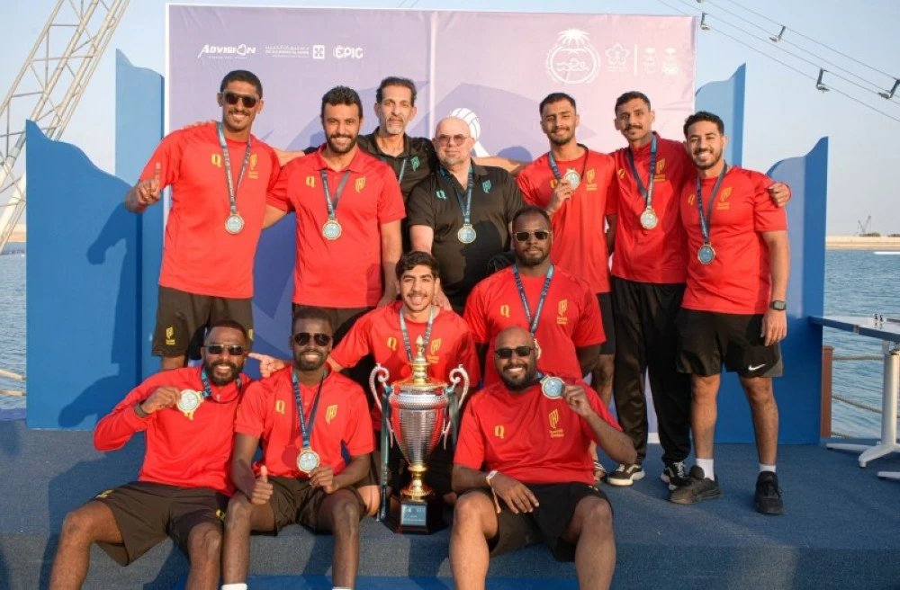 القادسية بطل كأس كرة الماء الشاطئية للمرة الثالثة في تاريخه