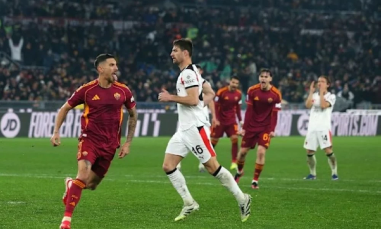 قمة روما وميلان تنتهي بتعادل مثير في صراع دوري الأبطال