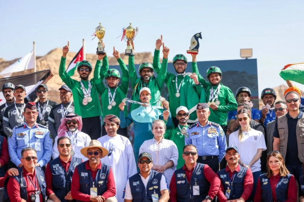 المنتخب السعودي لالتقاط الأوتاد يتأهل لكأس العالم 2026 بالأردن