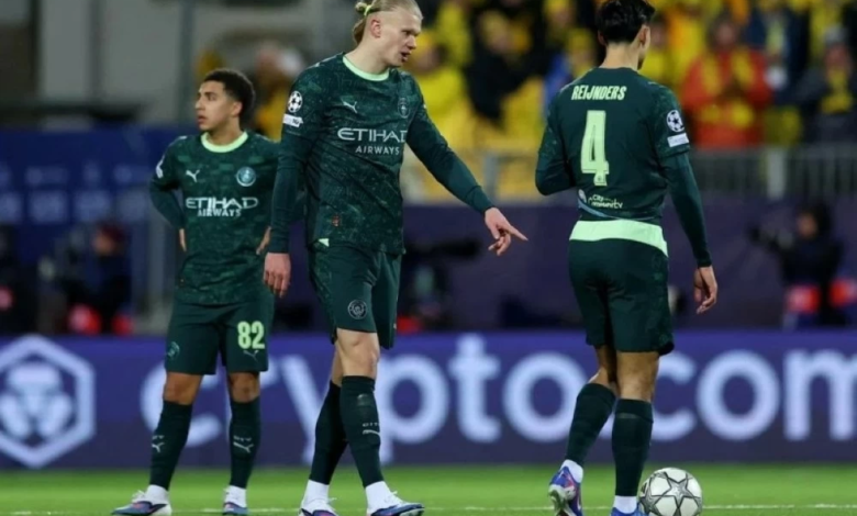 هزيمة مانشستر سيتي أمام بودو غليمت في دوري أبطال أوروبا