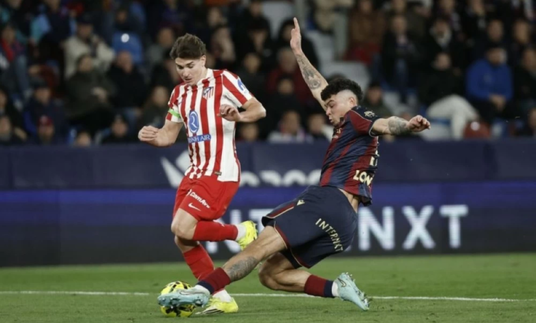 أتلتيكو مدريد يسقط في فخ التعادل أمام ليفانتي بالدوري الإسباني