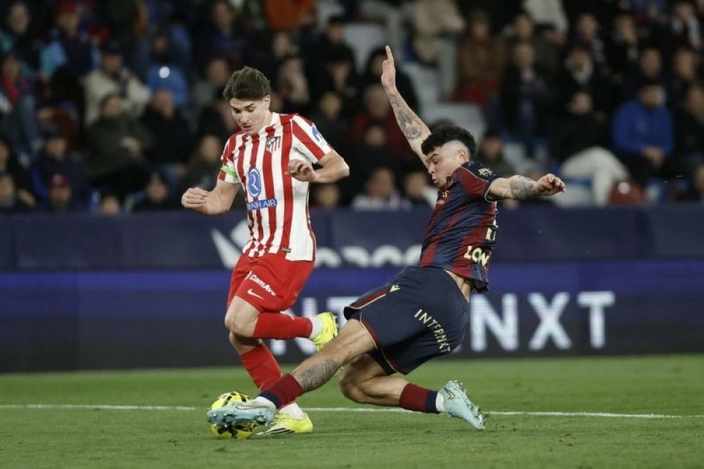 أتلتيكو مدريد يسقط في فخ التعادل أمام ليفانتي بالدوري الإسباني