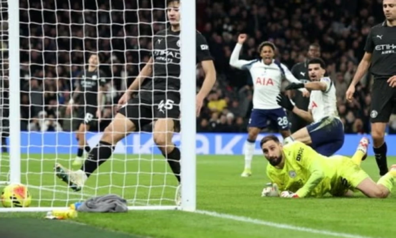 مانشستر سيتي وتوتنهام: تعادل مثير 3-3 في الدوري الإنجليزي