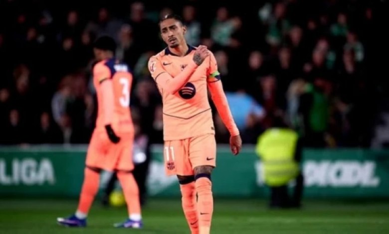 إصابة رافينيا: برشلونة يعلن مدة غياب نجمه البرازيلي