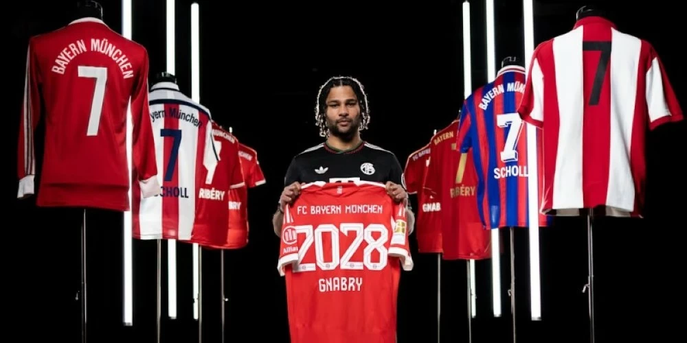 بايرن ميونخ يجدد عقد سيرج غنابري رسمياً حتى عام 2028