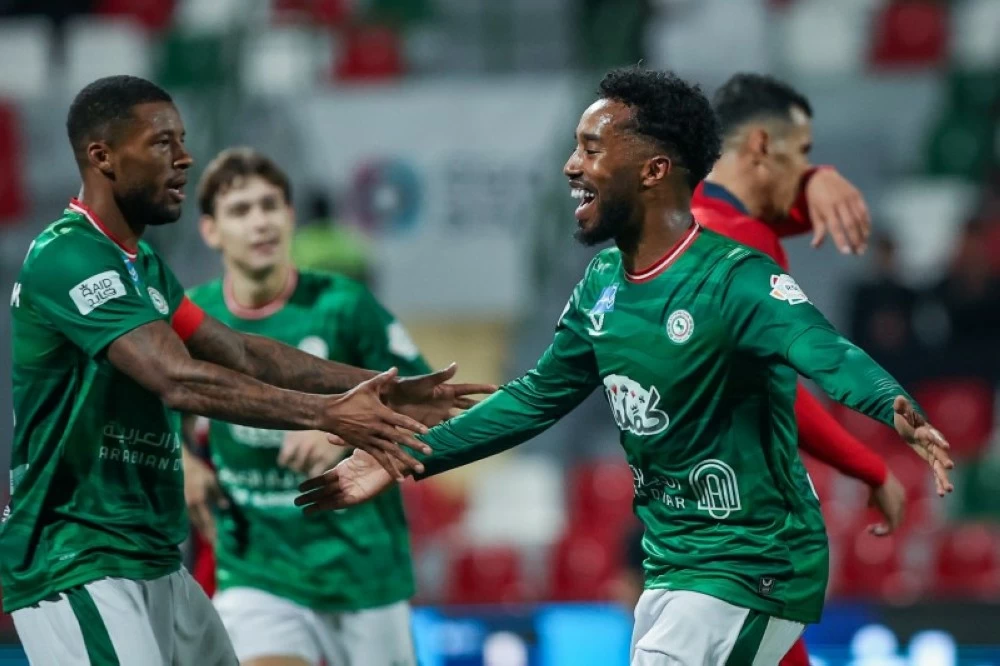 فوز الاتفاق على ضمك 2-0 في دوري روشن السعودي للمحترفين
