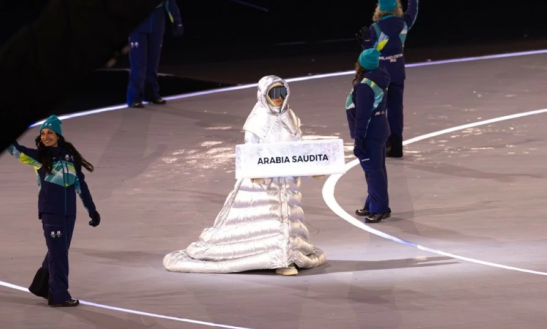 مشاركة سعودية تاريخية في افتتاح أولمبياد بكين الشتوي 2022