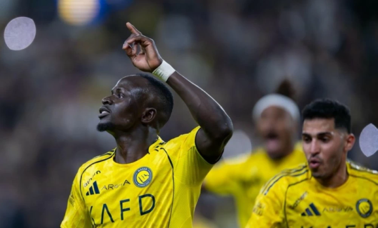 ساديو ماني يحقق رقماً قياسياً في فوز النصر على الاتحاد