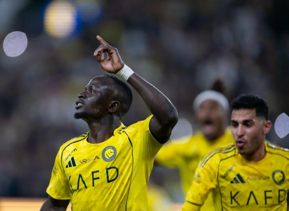 ساديو ماني يحقق رقماً قياسياً في فوز النصر على الاتحاد
