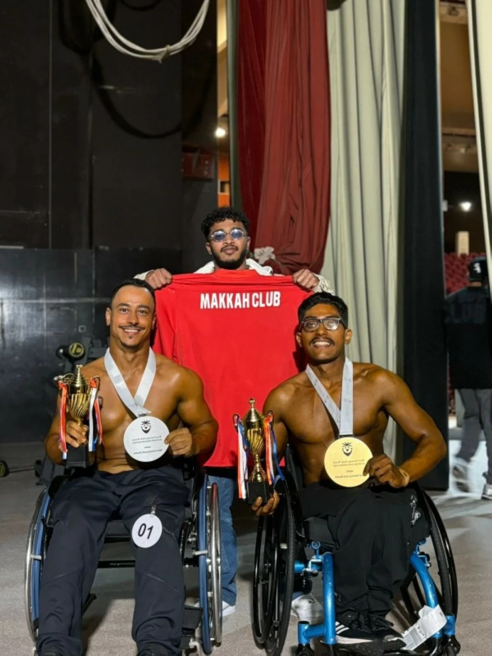 أبطال ذوي الإعاقة يتوجون في بطولة المملكة لكمال الأجسام