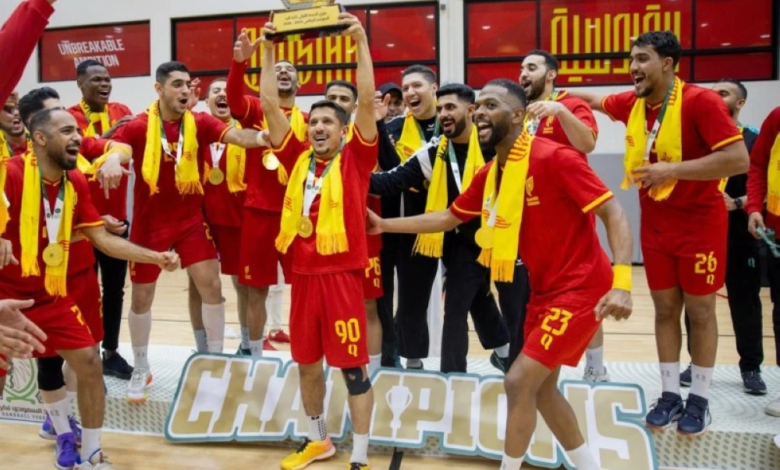 القادسية بطل دوري اليد ويعود لدوري المحترفين بسجل مثالي