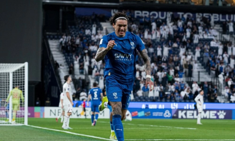 غياب نونيز عن الهلال في أبطال آسيا بسبب الإيقاف