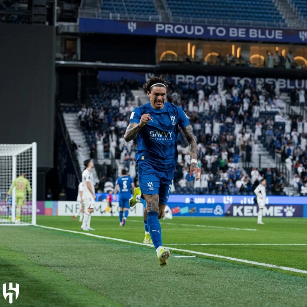 غياب نونيز عن الهلال في أبطال آسيا بسبب الإيقاف