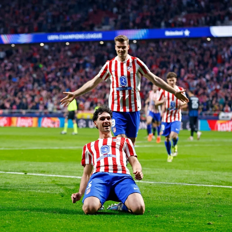 أتلتيكو مدريد إلى دور الـ16 بدوري الأبطال بعد فوز كبير