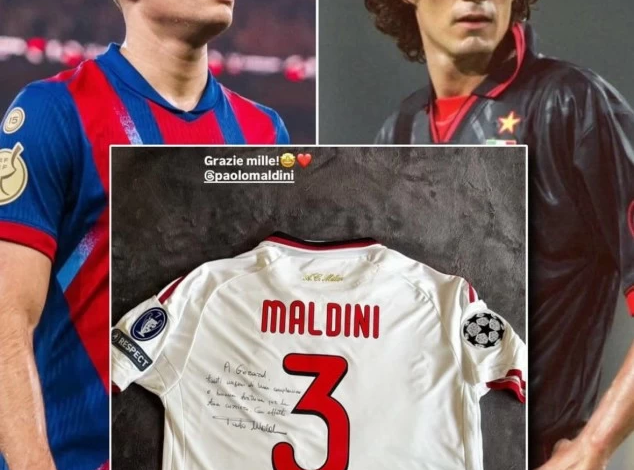 مالديني يهدي قميصه لجيرارد مارتن: تقدير أسطوري لموهبة برشلونة