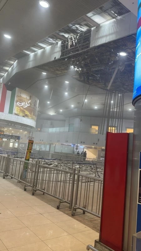 هجوم بطائرة مسيرة على مطار الكويت: إصابات وأضرار محدودة