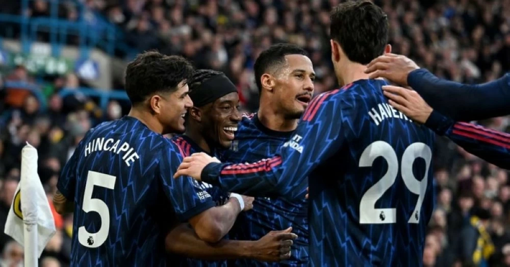 أرسنال يهزم ليدز 4-1 في الدوري الإنجليزي الممتاز