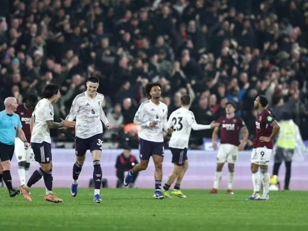 مانشستر يونايتد يتعادل مع وست هام 1-1 في الدوري الإنجليزي