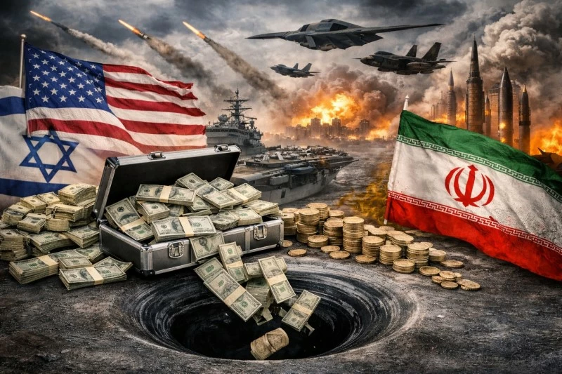 حرب إيران وأمريكا: مليار دولار يومياً وتداعيات عالمية