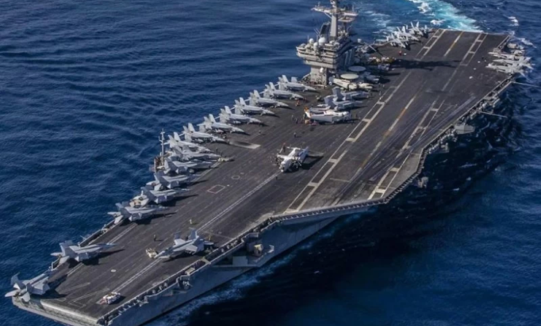 أمريكا ترسل حاملة طائرات ثالثة وفرقة قتال للشرق الأوسط