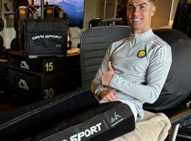 رونالدو يدعم النصر من مدريد وسط تعافيه من الإصابة