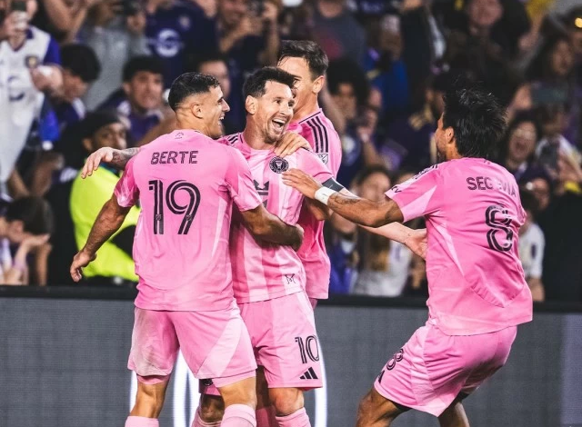 ميسي يسجل هدفه الـ80 لإنتر ميامي بعد لقاء ترمب