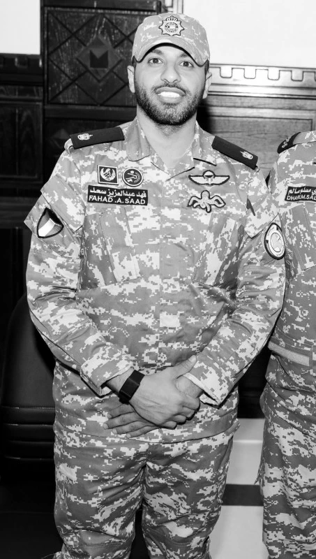 وفاة النجم الكويتي فهد المجمد: رياضي وعسكري شهيد الواجب