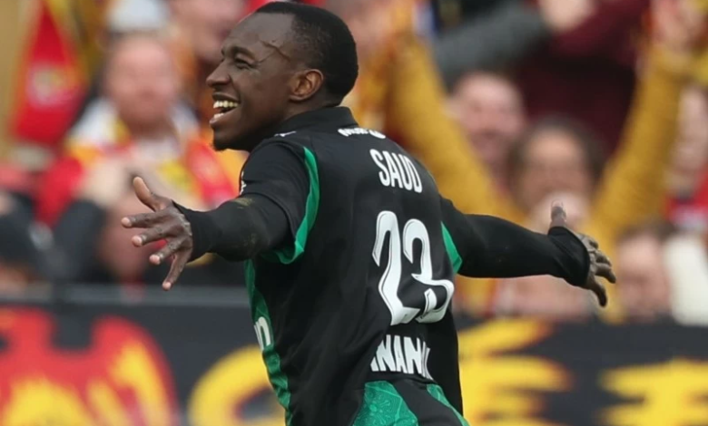 سعود عبدالحميد يسجل أول أهدافه التاريخية في الدوري الفرنسي مع لانس