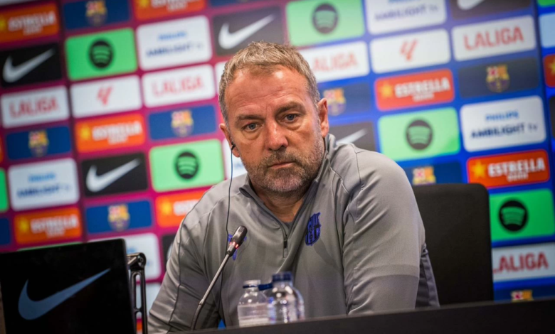 هانزي فليك: برشلونة تحت الضغط أمام نيوكاسل بدوري الأبطال