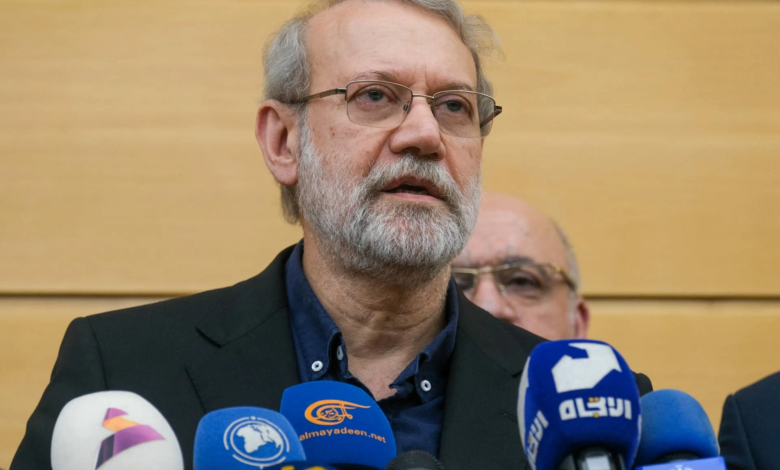 لاريجاني يحذر ترمب: إيران لا تخشى تهديداتكم ومضيق هرمز