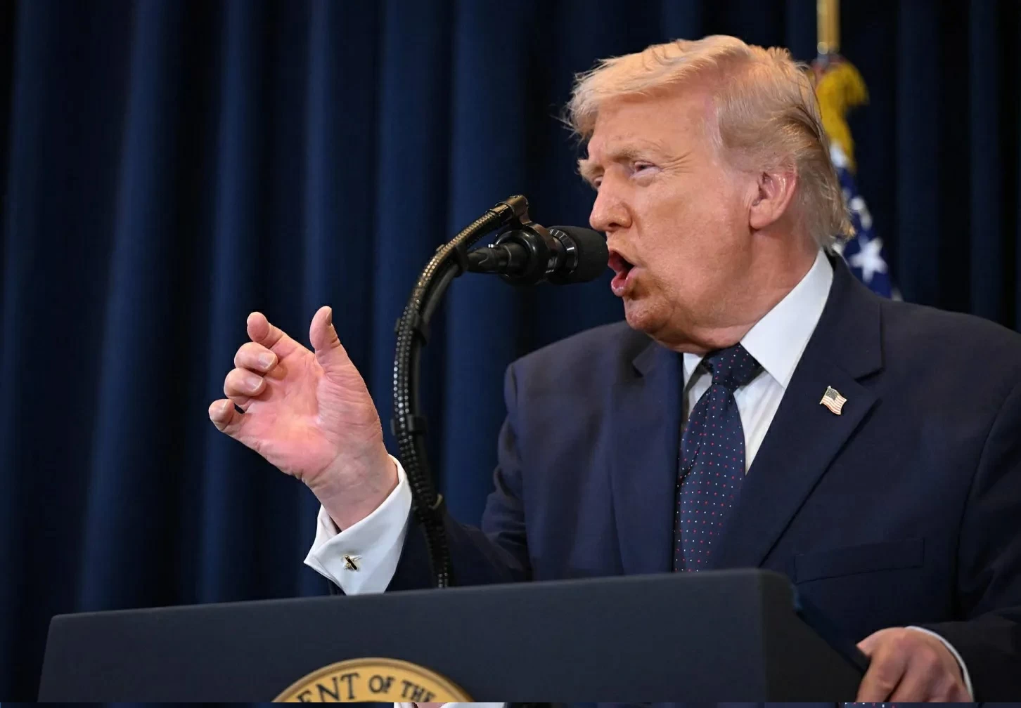 ترمب: لن نوقف الحرب مع إيران حتى إنجاز المهمة