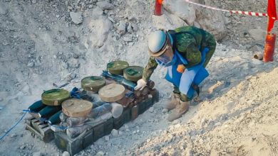 مسام يتلف 926 لغماً بحضرموت: تأمين الأراضي اليمنية