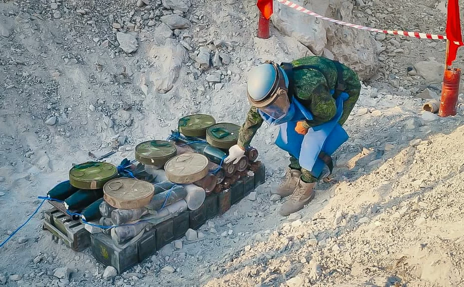 مسام يتلف 926 لغماً بحضرموت: تأمين الأراضي اليمنية