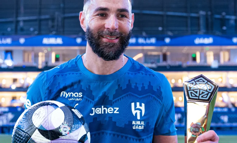 كريم بنزيما: 20 هاتريك في مسيرة أسطورية مع ليون، ريال مدريد والاتحاد