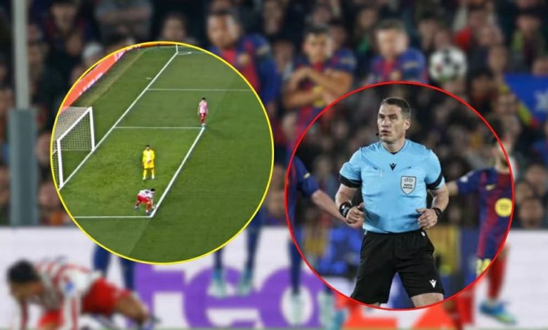 يويفا يرفض شكوى برشلونة ضد تحكيم مباراة أتلتيكو بدوري الأبطال