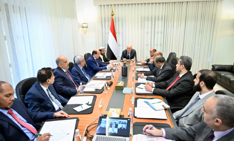 العليمي: الدعم السعودي يحمي تماسك الدولة اليمنية