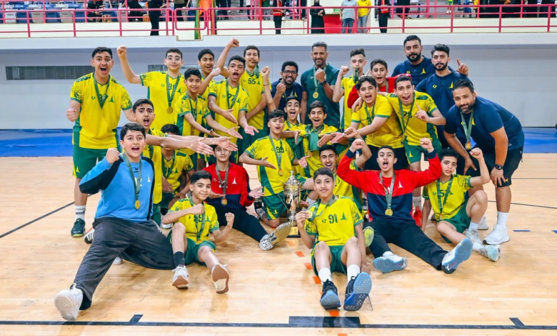 الخليج بطل كأس الاتحاد السعودي لكرة اليد للبراعم 2024