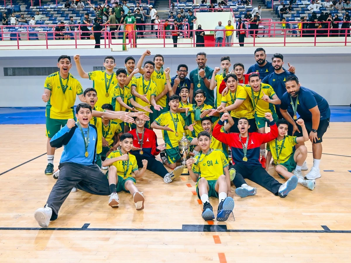 الخليج بطل كأس الاتحاد السعودي لكرة اليد للبراعم 2024